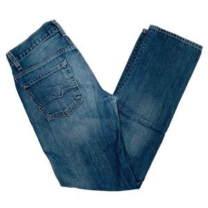 7 for All Mankind Slimmy Fit Denim - Straight Leg (Size 30)